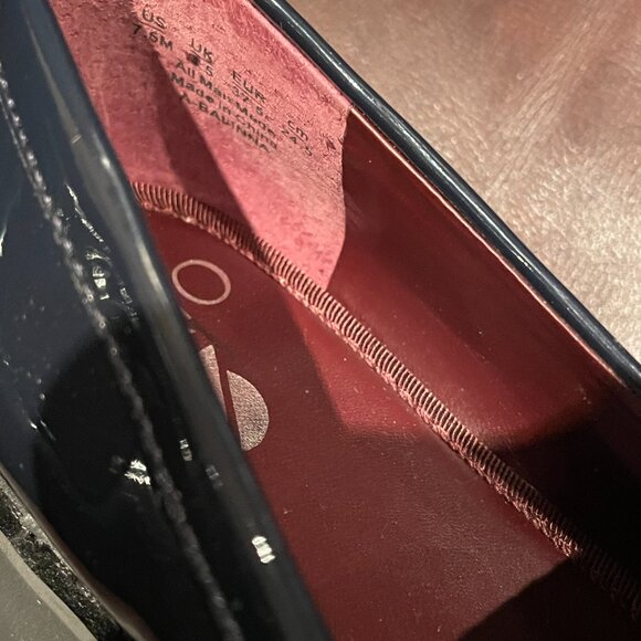 Franco Sarto Women's Carolynn Lug Sole Loafern Navy mismatch size 7/7.5 - Picture 4 of 8